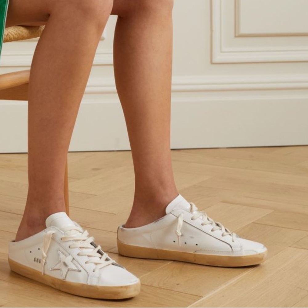 Authentic Golden Goose Sabot Sneakers